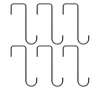 SYEYCW 6 Pezzi Ganci per Recinzione, Ganci e Appendini per Piante Resistenti, per Appendere Piante, Fioriere, Mangiatoie Per Uccelli, Attrezzi Per Piscina, Campanelli a Vento, Decorazioni da Giardino