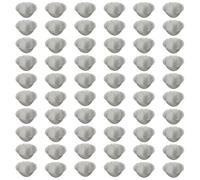 SYEYCW 60 Pezzi Filtro per Schermi Conici, 16mm Riutilizzabili Schermi a Ciotola in Rete, Schermo in Acciaio Inossidabile Pretagliato, Filtro in Rete Metallica, per Domestico, Industriale, Laboratorio