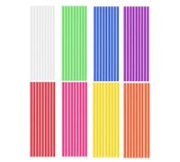 SYEYCW 72 Pezzi Colorati di Raggi Universali per Ruote Anteriori e Posteriori di Motociclette, Copri Raggi Bici, Facili da Installare e Riutilizzabili, Una visibilità a 360°, per Bicicletta e Moto