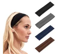 SYEYCW 8 Pezzi Fascia per Capelli, Yoga Elastico Turbante Fasciaa, Fascia Capelli Sport, Fascia Sportiva Antiscivolo, Donne e Uomini, per Sport, Yoga, Pulizia del Viso, Fitness, Ciclismo (4 Colori)