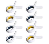 SYEYCW 8 Pezzi Mollette per Asciugamani da Spiaggia, Clip per Mollette per Telo Mare in Plastica, per Asciugamani da Spiaggia, Asciugamani da Bagno, Biancheria da Letto, Abiti Pesanti, 2 Colori