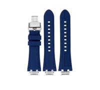 SYFCSEW Cinturino in gomma siliconica, compatibile con il cinturino per orologio della serie MAURICE LACROIX AIKON, AI6008, AI6007, AI6038, AI6058, AI1108, a sgancio rapido, For AI6006 series, Agata