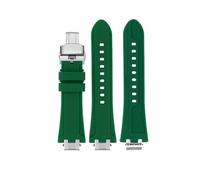 SYFCSEW Cinturino in gomma siliconica, compatibile con il cinturino per orologio della serie MAURICE LACROIX AIKON, AI6008, AI6007, AI6038, AI6058, AI1108, a sgancio rapido, For AI6058 series, Agata