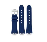 SYFCSEW Cinturino in gomma siliconica, compatibile con il cinturino per orologio della serie MAURICE LACROIX AIKON, AI6008, AI6007, AI6038, AI6058, AI1108, a sgancio rapido, For AI6007 series, Agata