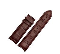 SYFCSEW Compatibile con Tissot 1853 maschio T035 cinturino in pelle T035627A cinturino curvo in pelle di vitello cinturino fibbia farfalla 22 mm 23 mm 24 mm, 24mm, Agata