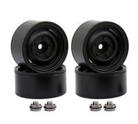 SYFDGDV Accessori RC Compatibile con Axial per SCX10 90046 per Traxxas per TRX4 1/10 RC Crawler Car 4 Pezzi in Metallo 1.9 Beadlock Cerchione Mozzo