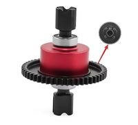 SYFDGDV Compatibile Con Arrma Per Kraton Per Typhon Per Outcast Per Talion 6S Per BLX 1/8 RC Auto Parti Di Aggiornamento 52T Differenziale Centrale Montaggio RC Parti Auto(Red)