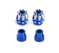 SYFDGDV Parti di aggiornamento RC Compatibile con Flysky per Jumper T18 T16 per Futaba DX6 DX7S DX8 RC Car Upgrade Accessori Parti Terminali in Metallo M3 Stick(Blue)