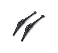 SYFDGDV Parti di aggiornamento RC Compatibile con MJX H16 16207 16208 16209 16210 14209 14210 1/16 RC Auto Parti di Aggiornamento Accessori 2 Pz Acciaio Metallo Albero di Trasmissione(Black)