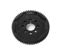 SYFDGDV Parti di aggiornamento RC Compatibile con Tamiya TB03 TA07 TT02R per TT02 TT02D RC Car Upgrade Parts Accessories Ingranaggio Cilindrico in Acciaio 64T Ingranaggio Principale 51356