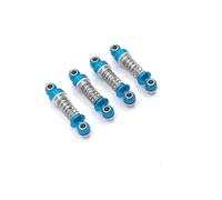 SYFDGDV Parti di aggiornamento RC Compatibile con WLtoys 284131 K969 K979 K989 K999 P929 P939 1/28 RC Auto Pezzi di Ricambio Aggiornamento in Metallo Ammortizzatore Regolabile(Blue)
