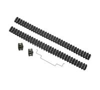 SYFDGDV Parti di aggiornamento RC Compatibile con WPL E-1 per Gaz-71 1/16 Telecomando RC per Parti del Serbatoio Kit di Accessori di Ricambio Ruote Tecniche Pista di Pneumatici(B)