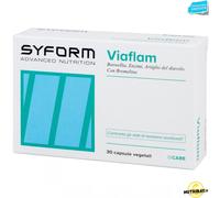 SYFORM ADVANCED NUTRITION VIAFLAM 30 caps ESTRATTI ANTI INFIAMMATORI E ENZIMI