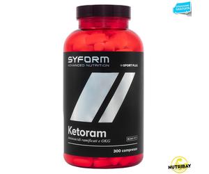 SYFORM Ketoram BCAA 4:1:1 300 cpr Ornitina alfa-chetoglutarato e Vitamina B6
