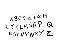 Syglawnd 50x90 cm Adesivi murali con Lettere Autoadesivi con Alfabeto Nero Decalcomanie da Muro Decorazioni per la casa per Il Soggiorno di casa