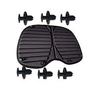 Syglawnd Cuscino del Sedile per Kayak, Cuscino del Sedile Pieghevole per Kayak Antiscivolo Comodo Impermeabile per Canoa Nero