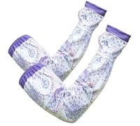 Syglawnd Manicotti da giardinaggio, maniche da giardinaggio Braccio di raffreddamento UV floreale Fattoria Protezione solare Giardino per donna Taglia unica per la maggior parte del Raccolta all