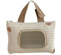 Syglawnd Tannone per pannolini e salviette, borse da pannolino Organizzatore di ricami e wipes con manuale con maniglia lavabile per bambini riutilizzabile per viaggi per auto 6, 7x8, 3 pollici