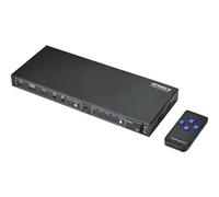 Sygonix 0 4 Porte Switch KVM HDMI USB 384 x 216 Pixel, 496 x 216 Pixel
