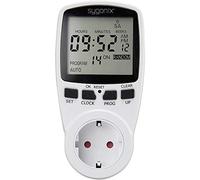 sygonix 1625525 Timer a spina analogico digitale Settimanale 3680 W Funzione timer, Funzione Start/Stop, Funzione Ran