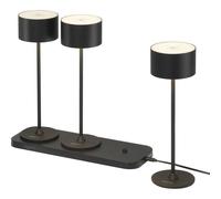Sygonix 3er Set SY-6627262 Lampada da tavolo LED LED (monocolore) 5.5 W Nero