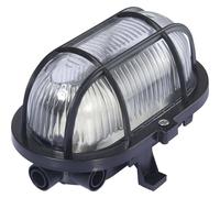Sygonix Lampada impermeabile E27 Nero