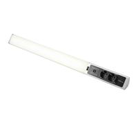 Sygonix SY-4998010 Lampada LED sottopensile SMD LED 18 W Bianco neutro Argento,
