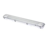 sygonix Plafoniera LED Impermeabile T8 18 W Bianco Neutro Grigio