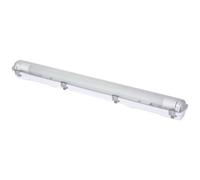 Sygonix Plafoniera LED impermeabile Tubo a LED T8 22 W Bianco neutro Grigio