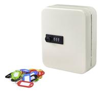 Sygonix SY-4737738 Cassetta porta chiavi Numero di ganci 20 Bianco