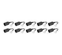 Sygonix SY-4995230 - Portalampada E27, set da 10 pezzi, 230 V, 500 W, con attacco a morsetto