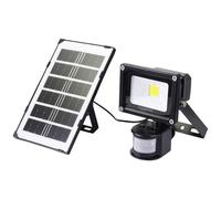 Sygonix SY-5461108 Faretto solare con rilevatore di movimento 10 W Bianco neut