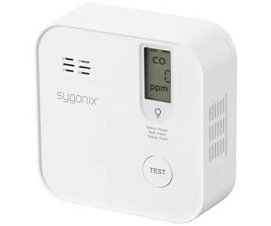 Sygonix SY-6418204 Rilevatore monossido di carbonio Kit inclusa batteria con 5