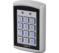 Sygonix SY-6428612 Tastiera numerica con RFID montaggio superficiale 12 V DC/AC, 24 V DC/AC IP66 con tastiera illuminat