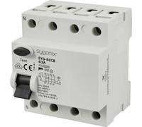 Sygonix SY-6438020 SYG-RCCB 3P+N/A63/10kA/30mA Interruttore differenziale di s