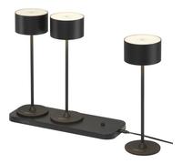 Sygonix SY-6627262 3er Set Lampada da tavolo LED LED (monocolore) 5.5 W Nero