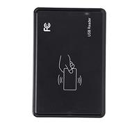 SYH&AQYE Lettore di Schede, 125Khz/134.2Khz USB Animal Tag ID Card Reader, Cicalino di Funzionamento Integrato, Lettore di Schede Plug And Play per Controllo Accessi, Consumi, Serrature