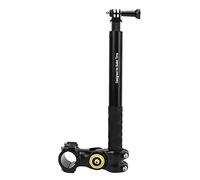 SYH&AQYE Morsetto Porta Fotocamera per Bicicletta da 29mm-32mm, Supporto per Fotocamera con Bastone Selfie, Lunghezza di Regolazione 27,9-113,5 Cm, Adattatore per Montaggio su Manubrio Bici S