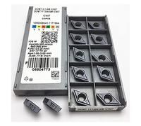 SYHML-SHOP 1 Scatola/10 Pz Frese per Inserti di Tornitura in Metallo Duro CNC DCMT 11T304 DCMT11T308 SM IC907/908 Utensile per Tornitura in Metallo di Alta qualità per Portautensili per Tornio