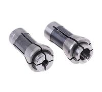SYHML-SHOP 2pcs Collet Cono Router Collet Chuck Adapter 3mm / 6mm Rettificatrice di Alta qualità Mercoletta di serraggio Collet Incisione Chuck Ricambi Pezzi di Ricambio for smerigliatrice Diritti