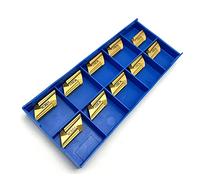 SYHML-SHOP Fresa per Inserti in Metallo Duro CNC KNUX160405R KNUX 160405R NC3020 Utensili per Tornio in Metallo Lama per Lavorazione in Acciaio - 10 Pezzi (Angle : KNUX160404R NC3030)