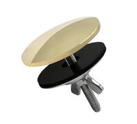 SyiXute 1 Pezzi Tappo Copriforo Lavello Cucina,5cm Acciaio Inossidabile Copriforo Lavello Cucina,Buona Tenuta Coperchio Foro Del Rubinetto Per Prevenzione Perdite (Oro)