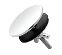 SyiXute 1 Pezzi Tappo Copriforo Lavello Cucina,5cm Acciaio Inossidabile Copriforo Lavello Cucina,Buona Tenuta Coperchio Foro Del Rubinetto Per Prevenzione Perdite (Argento)
