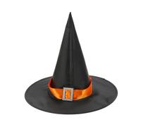 SYJYM 3PCS Halloween strega costume scopa strega cappello con volare per bambini festa costume accessori spettacoli teatrali