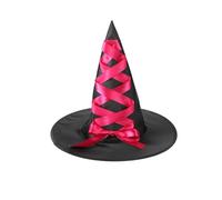 SYJYM 3PCS Halloween strega costume scopa strega cappello con volare per bambini festa costume accessori spettacoli teatrali