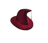 SYJYM - Cappello da strega per adulti e bambini, con motivo stella mon, mago, cosplay, costume per feste di Halloween