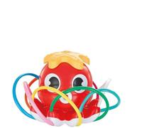 SYJYM Irrigatore a spruzzo d'acqua a forma di polpo per bambini per esterni con 8 tubi oscillanti e 2 fascette stringitubo