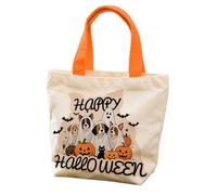 SYJYM - Sacchetto regalo in tela con elementi horror di Halloween, per asilo, feste, caramelle, idea regalo