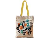 SYJYM - Sacchetto regalo in tela con elementi horror di Halloween, per asilo, feste, caramelle, idea regalo