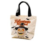 SYJYM - Sacchetto regalo in tela con elementi horror di Halloween, per asilo, feste, caramelle, idea regalo